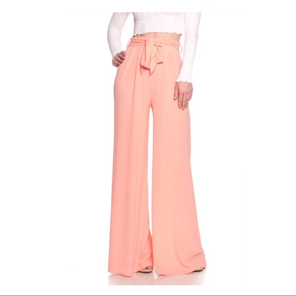 Pants - SUMMER CLEARANCE‼️Lightweight Tie Palazzo Pant